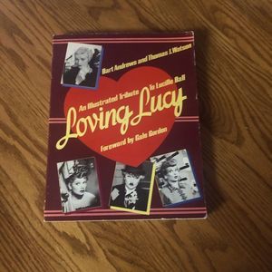 6/$20 Loving Lucy an Illustrated Tribute to Lucille Ball Book from Bart Andrews